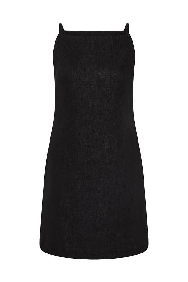 Posse-Neve Mini Dress - Black-dgallerystore