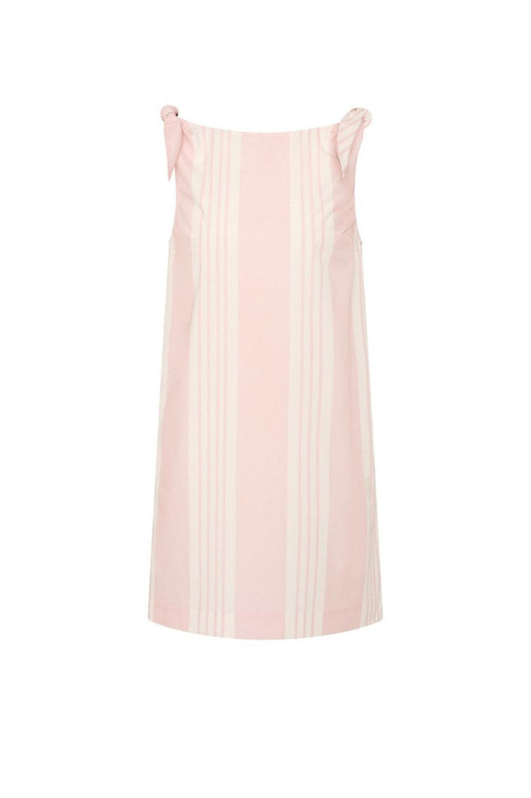 Posse-Rosie mini dress pink stripe-dgallerystore