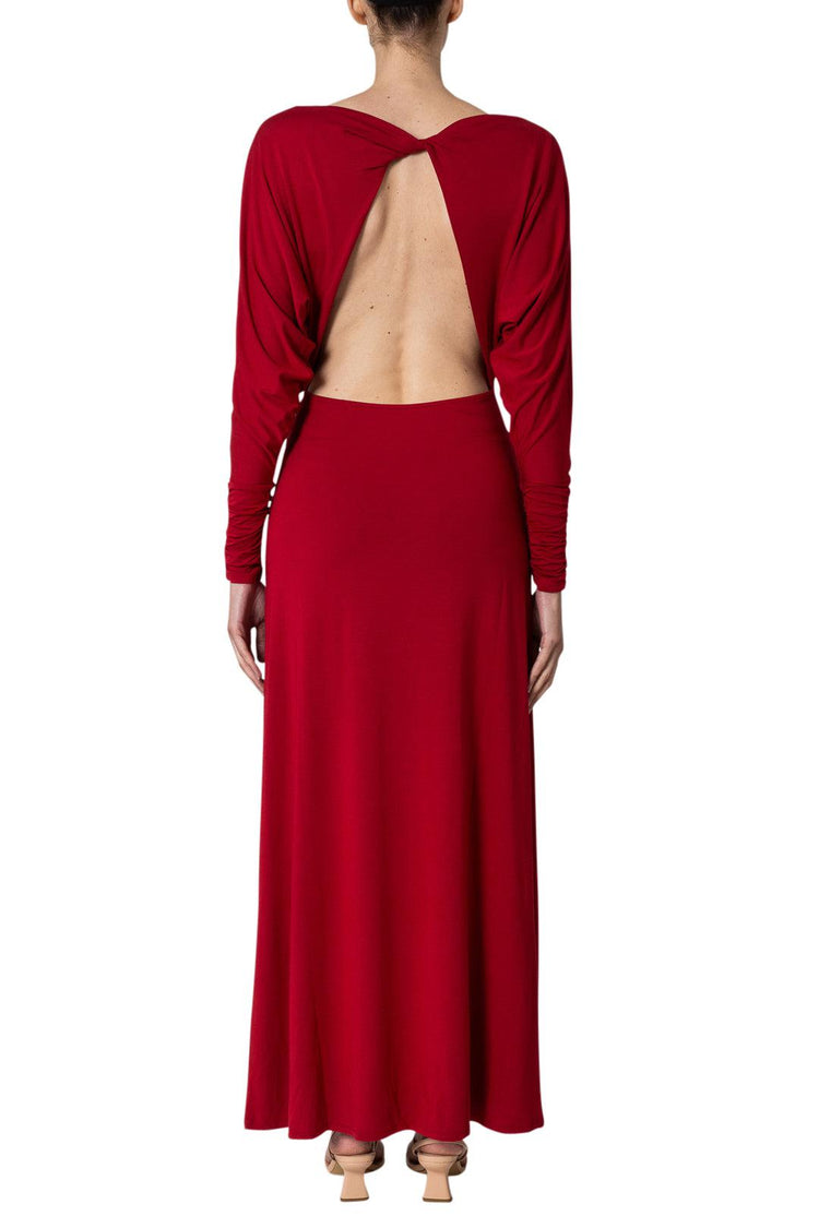 Posse-Sienna Long Sleeves Dress-dgallerystore