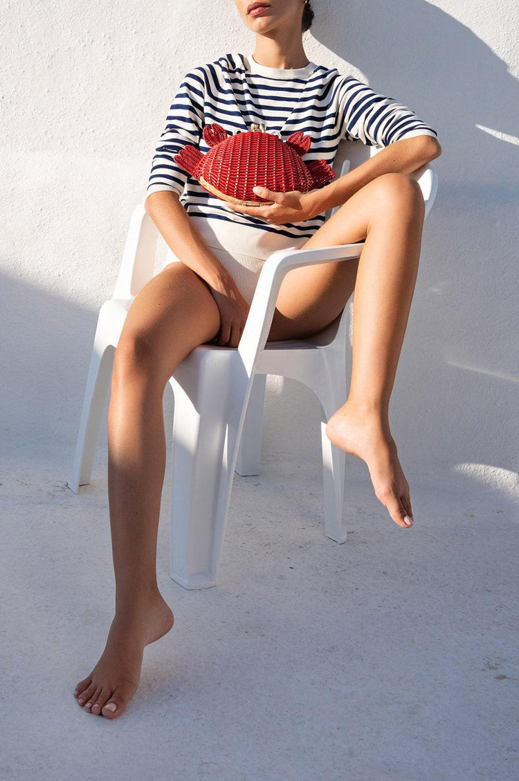 Serpui-Serpui ash crab red bag-dgallerystore