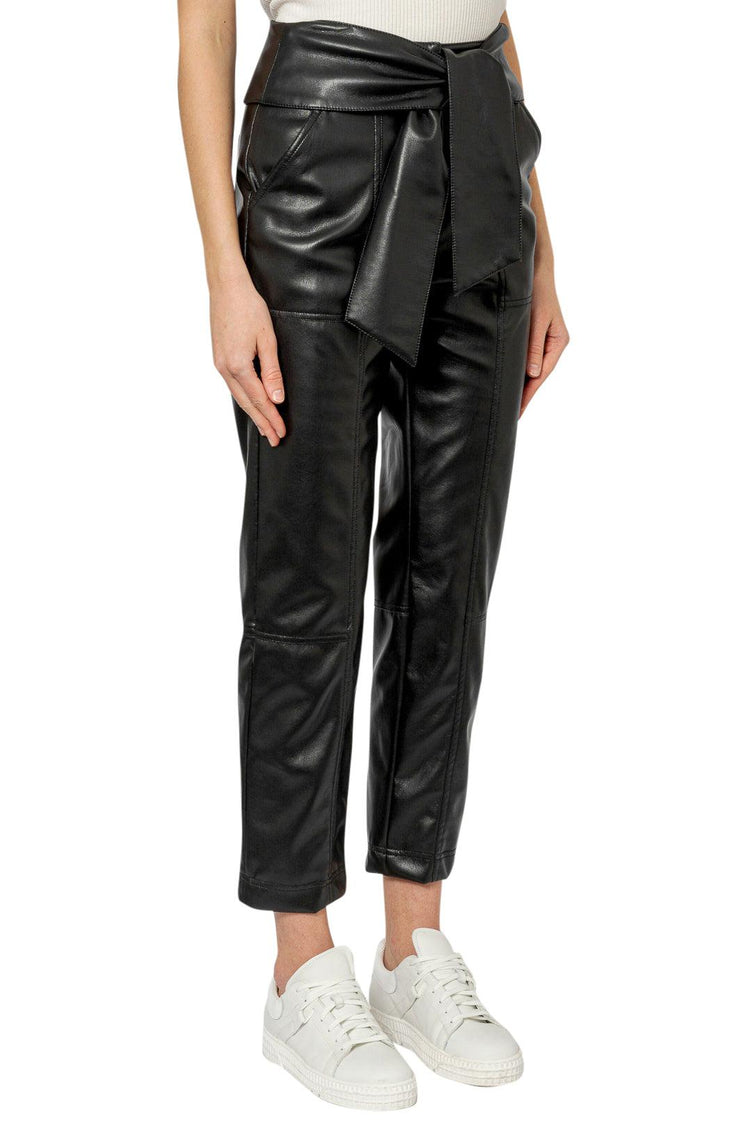 Simkhai-Eco-leather trousers-dgallerystore