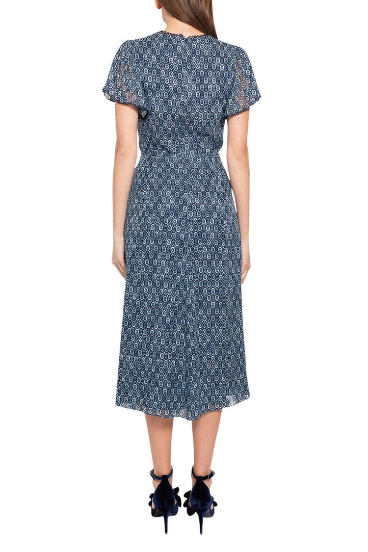 Simkhai-Flared long dress with slit-dgallerystore