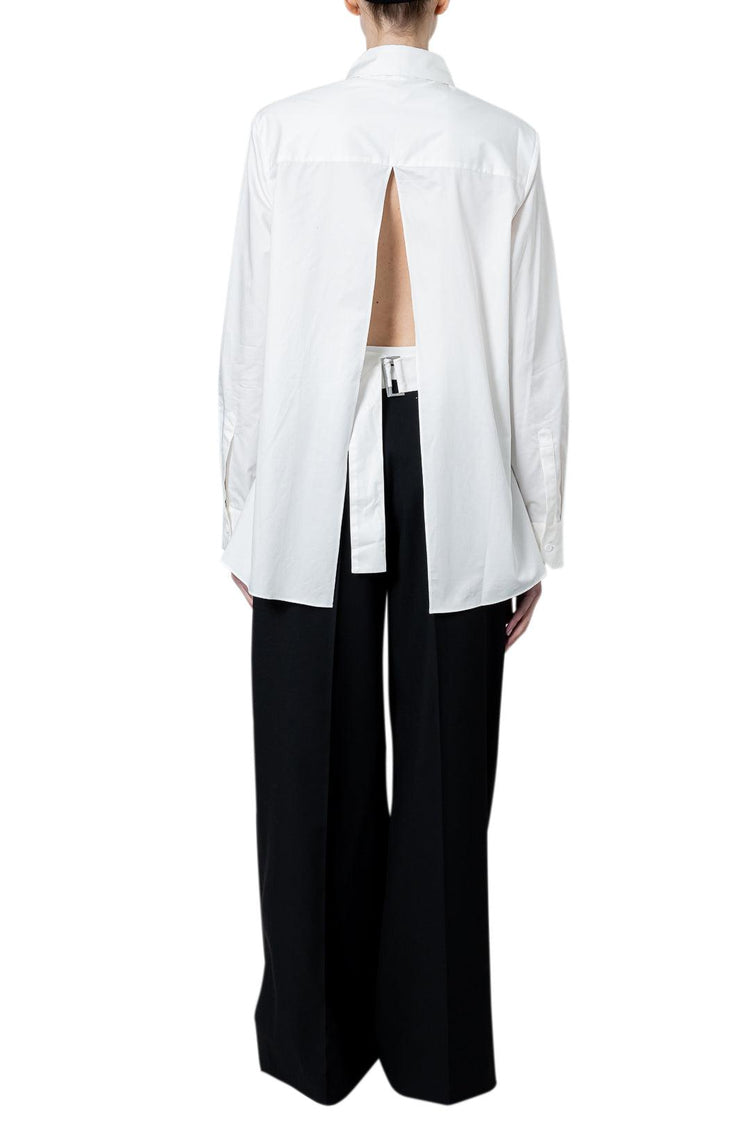 St. Agni-Open Back Shirt-dgallerystore