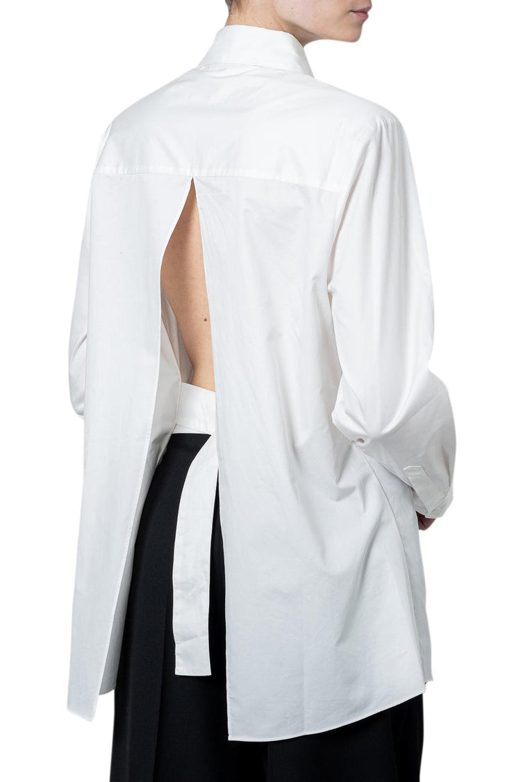St. Agni-Open Back Shirt-dgallerystore