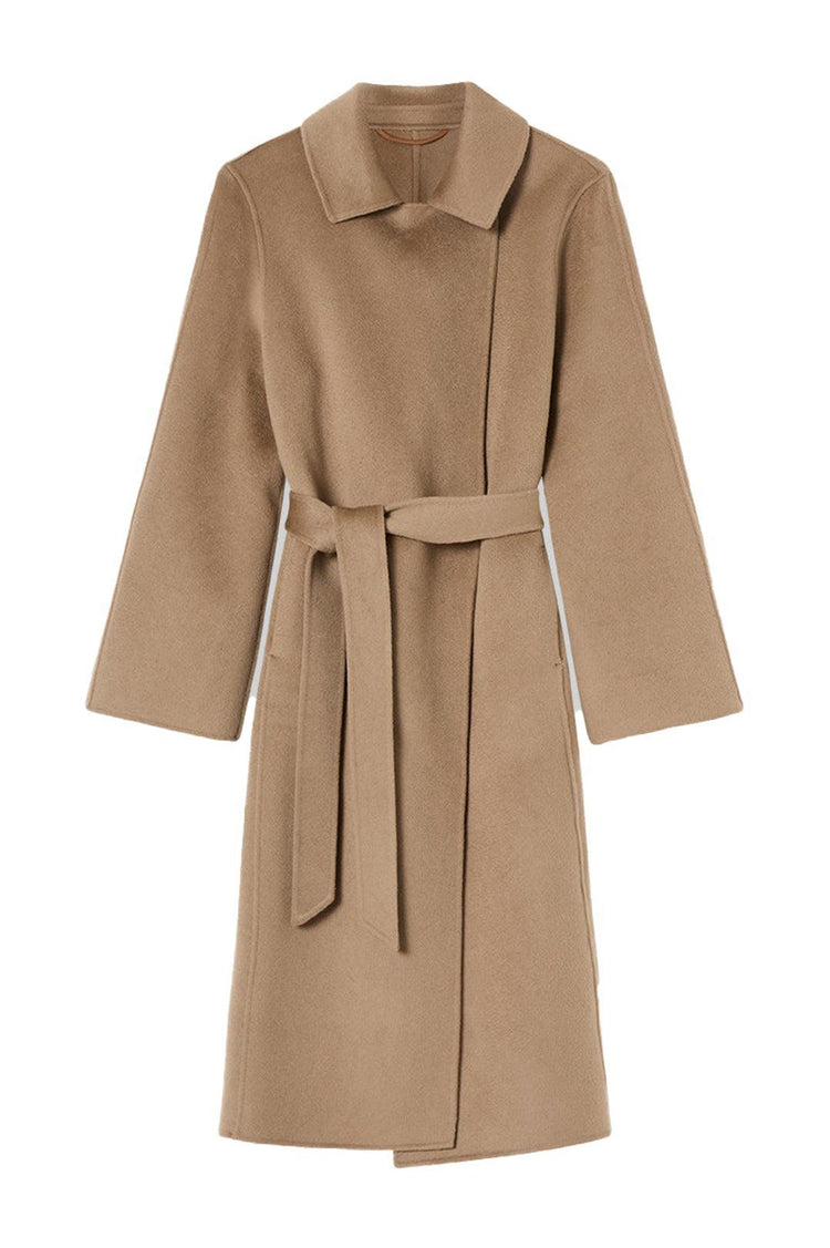 The Curated-The tailored coat taupe-dgallerystore