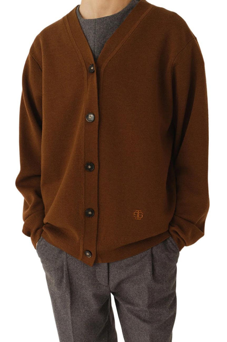 The Garment-Bergen dad cardigan cinnamon-dgallerystore