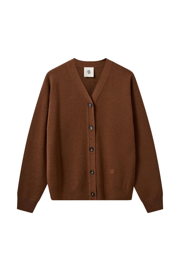 The Garment-Bergen dad cardigan cinnamon-dgallerystore