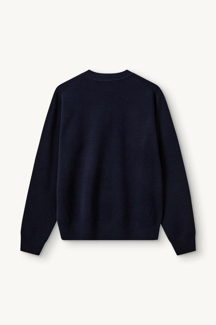 The Garment-Bergen dad cardigan navy-dgallerystore