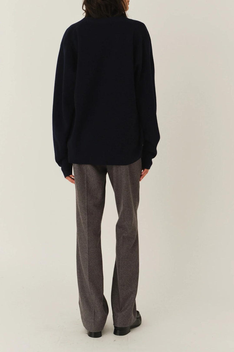 The Garment-Bergen dad cardigan navy-dgallerystore
