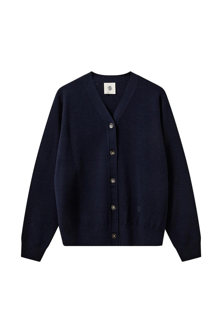 The Garment-Bergen dad cardigan navy-dgallerystore
