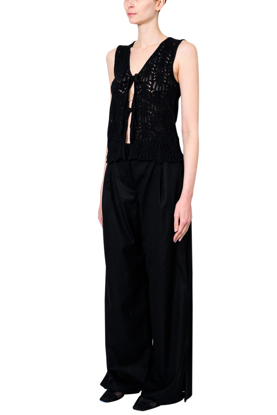 The Garment-Egypt Crochet Vest-dgallerystore