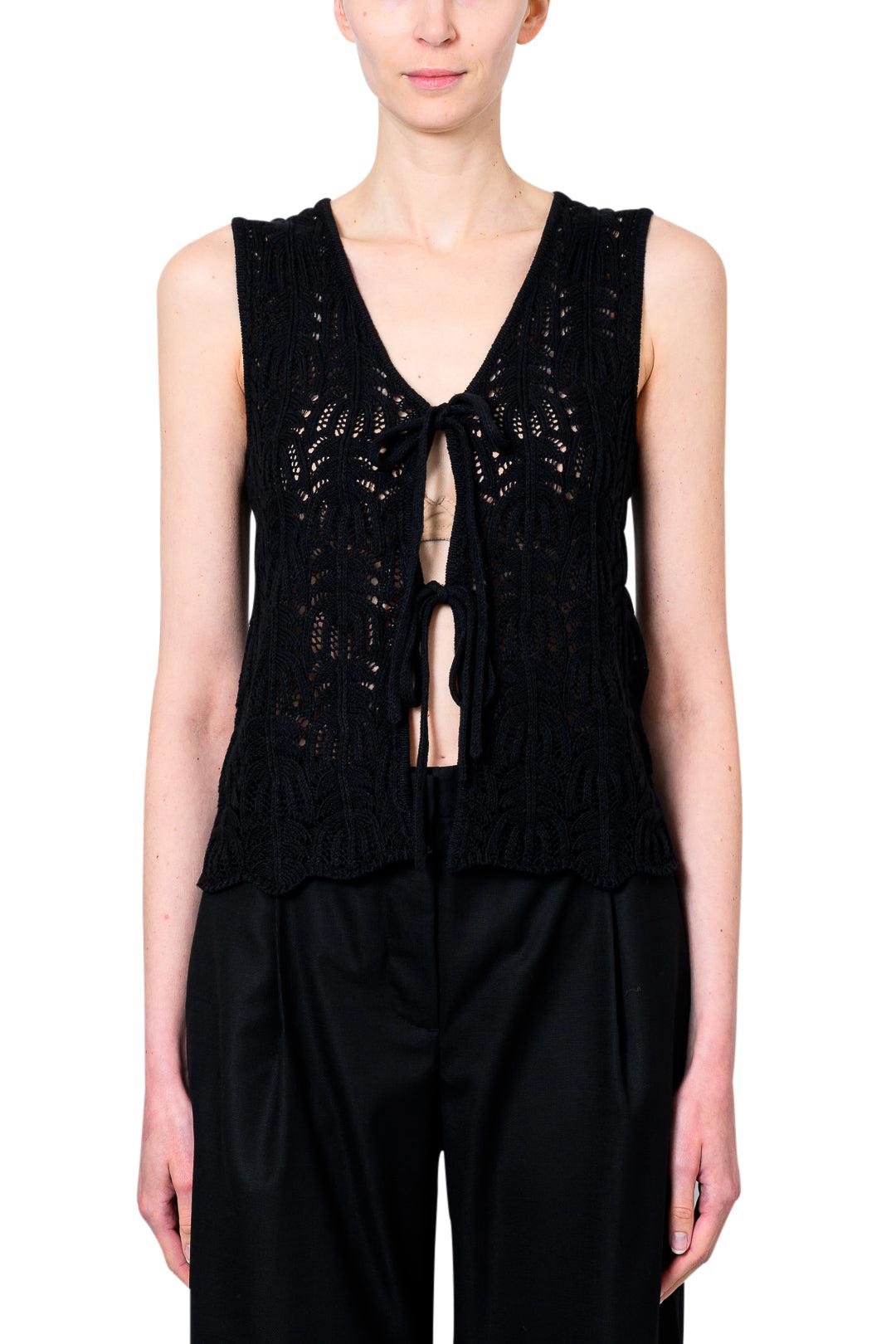 The Garment-Egypt Crochet Vest-dgallerystore