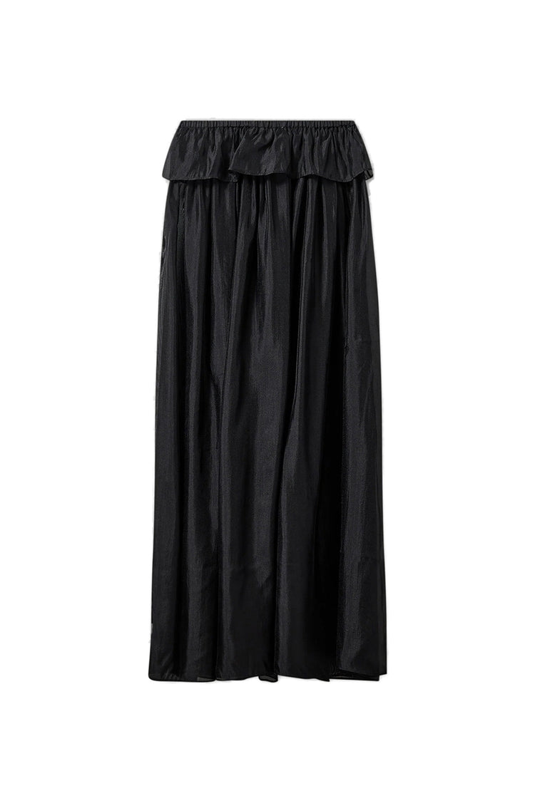 The Garment-Gilian Maxi Skirt Black-dgallerystore