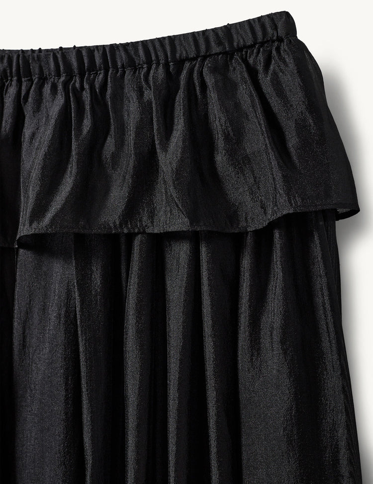 The Garment-Gilian Maxi Skirt Black-dgallerystore