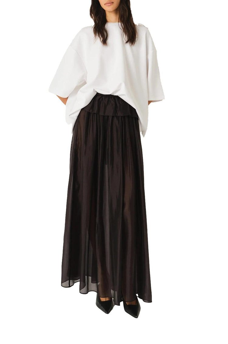 The Garment-Gilian Maxi Skirt Black-dgallerystore