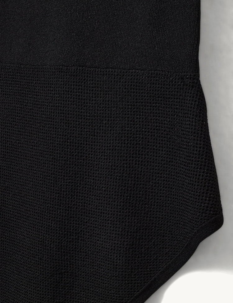 The Garment-Madison Asymmetric Skirt Black-dgallerystore