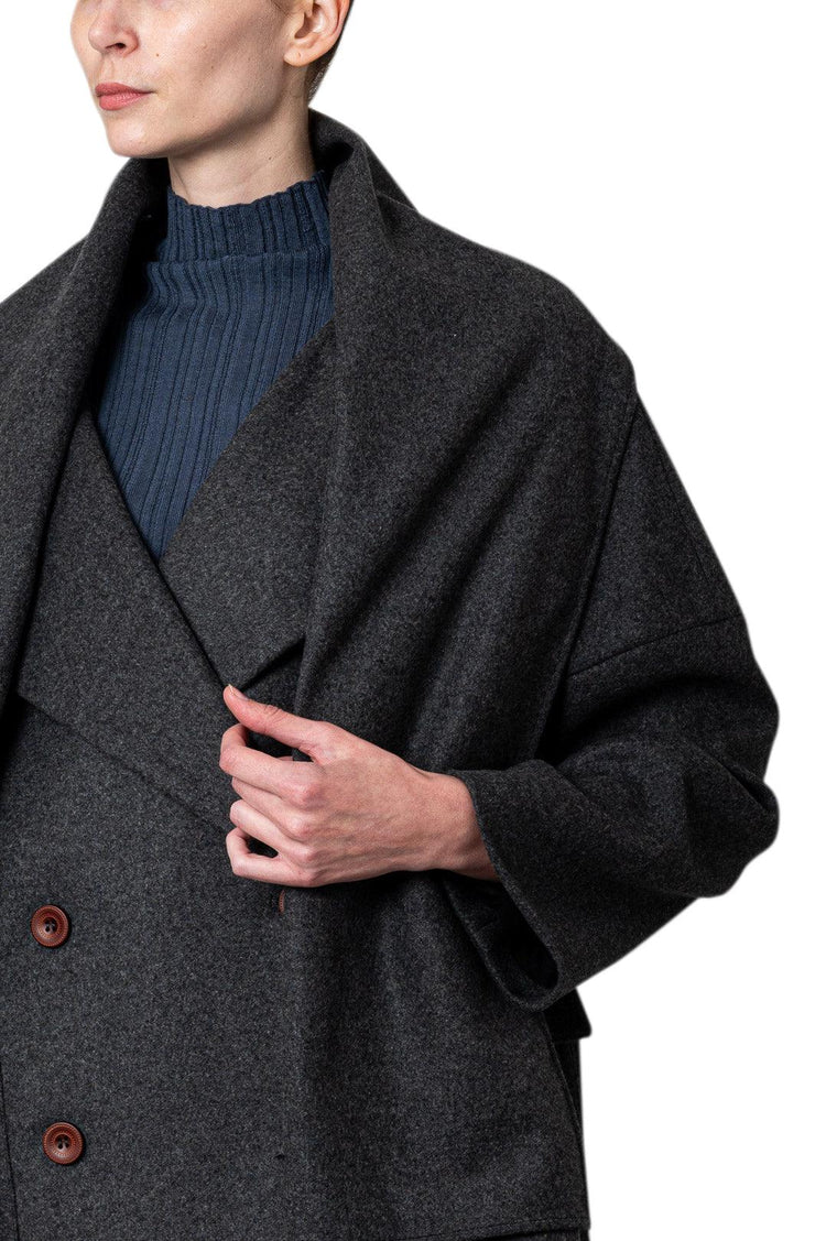 The Garment-Manhattan Drape Coat-dgallerystore