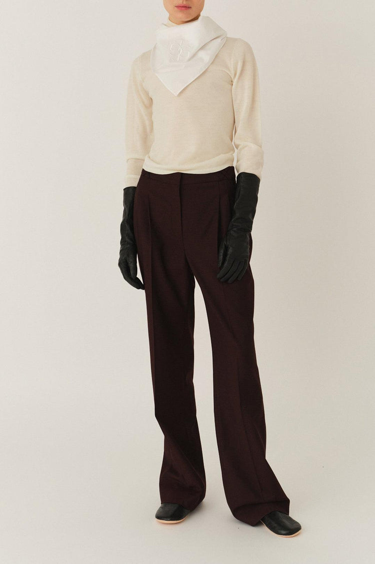 The Garment-Necchi pants burgundy-dgallerystore