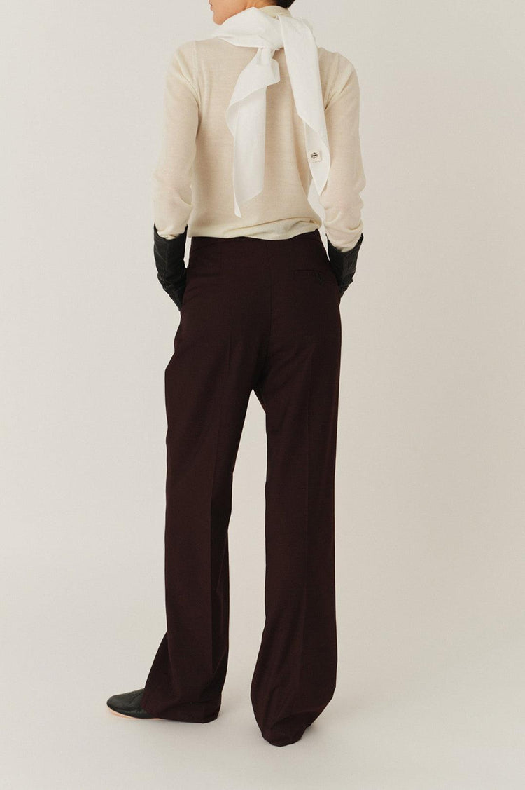 The Garment-Necchi pants burgundy-dgallerystore