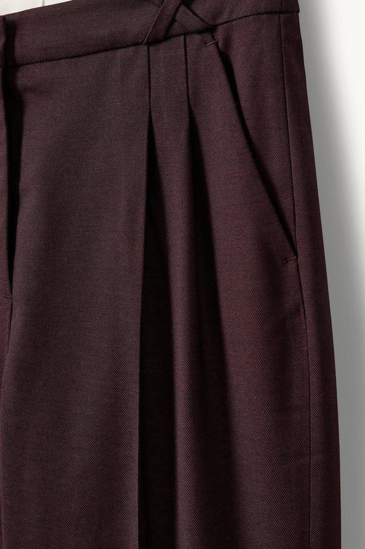 The Garment-Necchi pants burgundy-dgallerystore