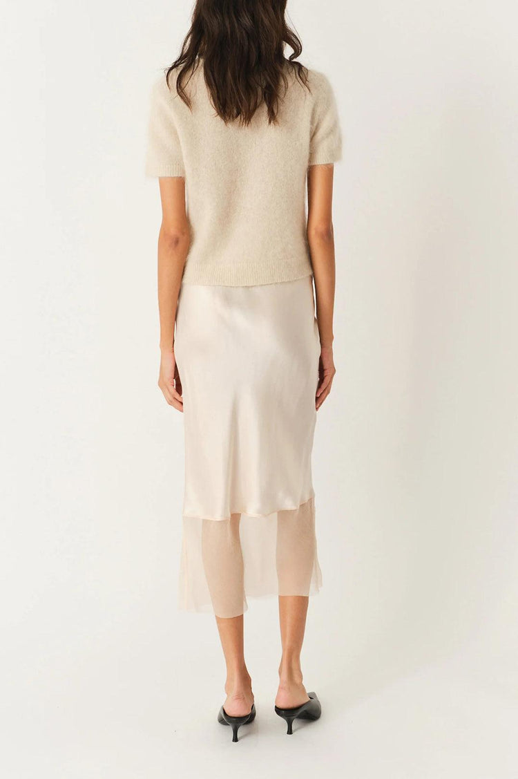 The Garment-Roma Mini Cardigan Champagne-dgallerystore