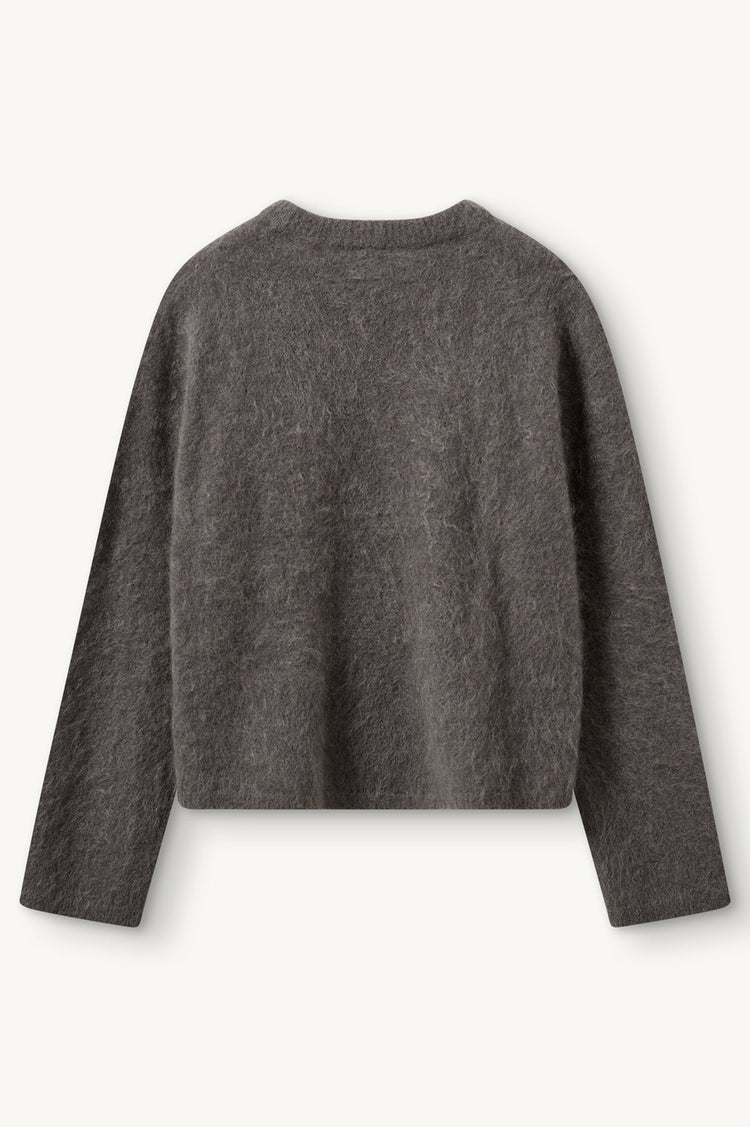 The Garment-Roma boyfriend sweater grey melange-dgallerystore