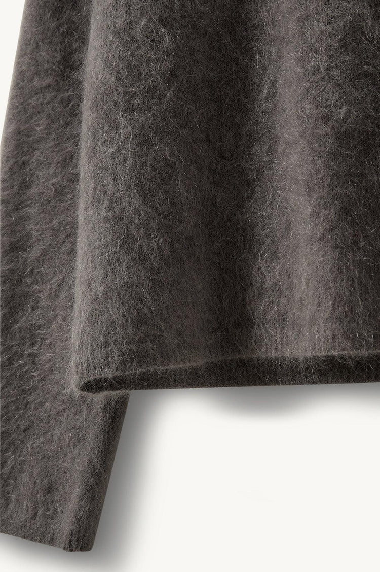 The Garment-Roma boyfriend sweater grey melange-dgallerystore