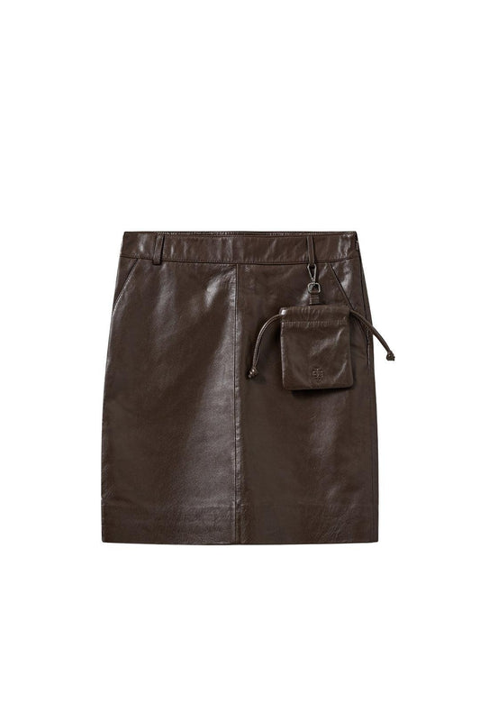The Garment-Soho skirt chocolate-dgallerystore