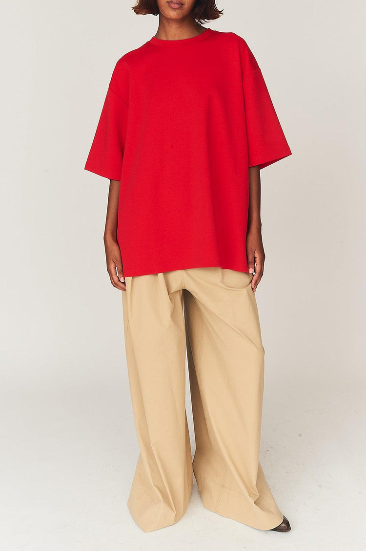 The Garment-Tg bow tee red-dgallerystore