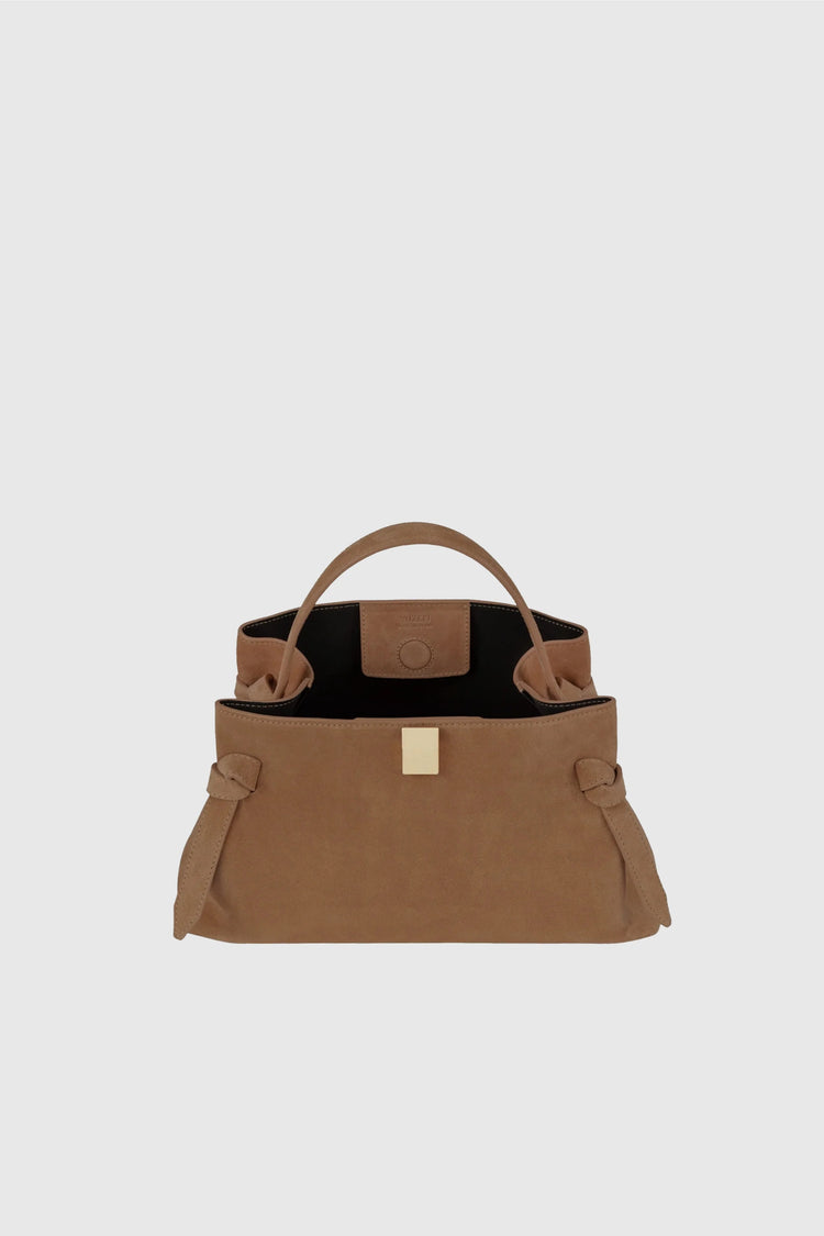 Yuzefi-Gyoza Cognac Suede-dgallerystore