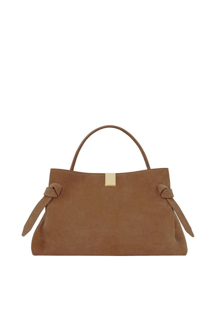 Yuzefi-Gyoza Cognac Suede-dgallerystore