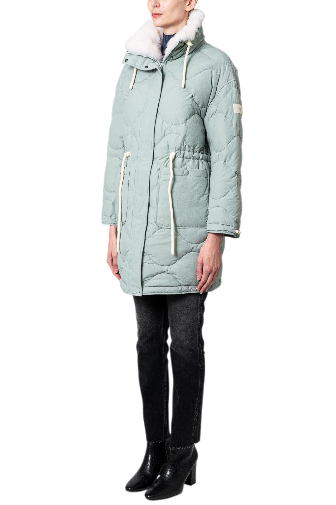 Yves Salomon Army-Down Filled Coat-dgallerystore