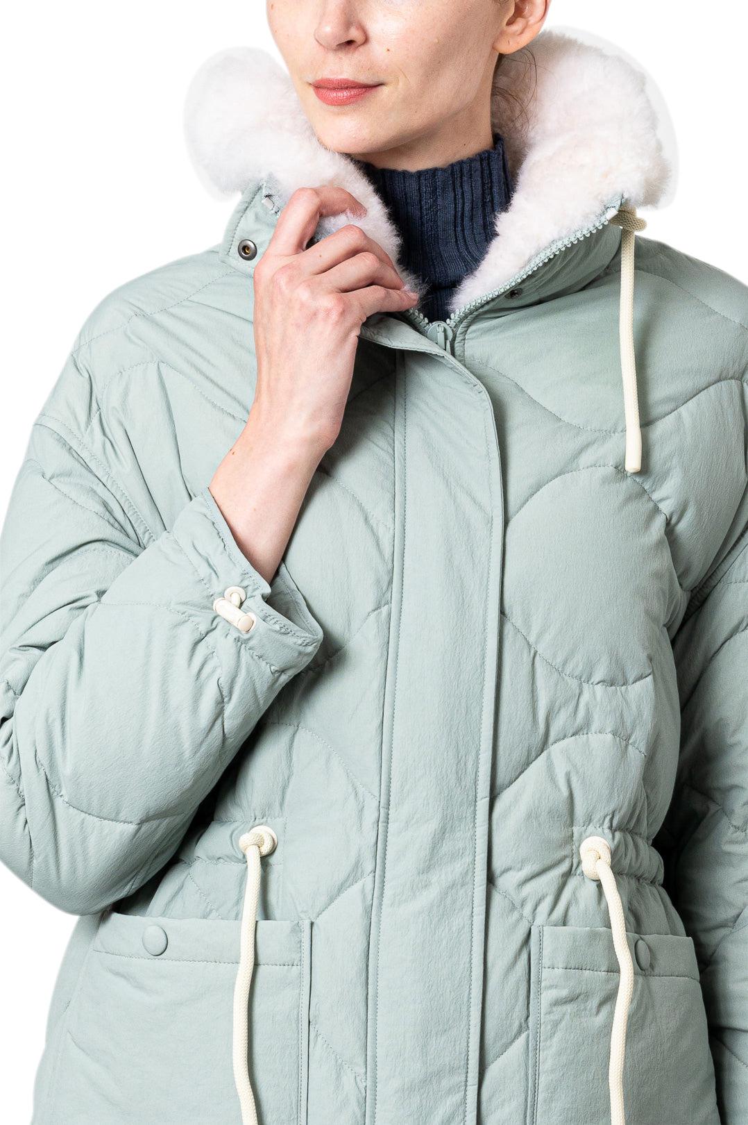 Yves Salomon Army-Down Filled Coat-dgallerystore