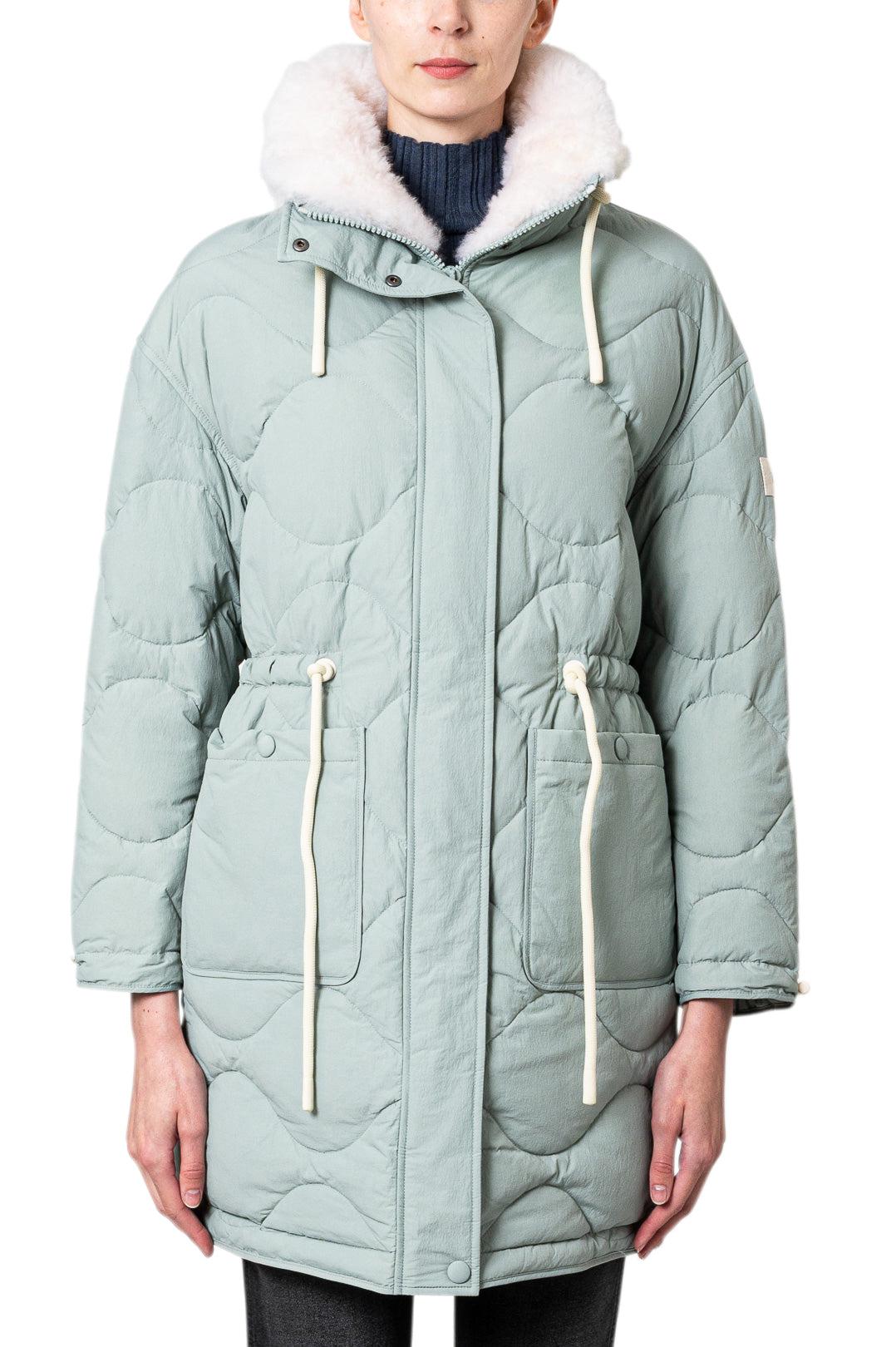 Yves Salomon Army-Down Filled Coat-dgallerystore