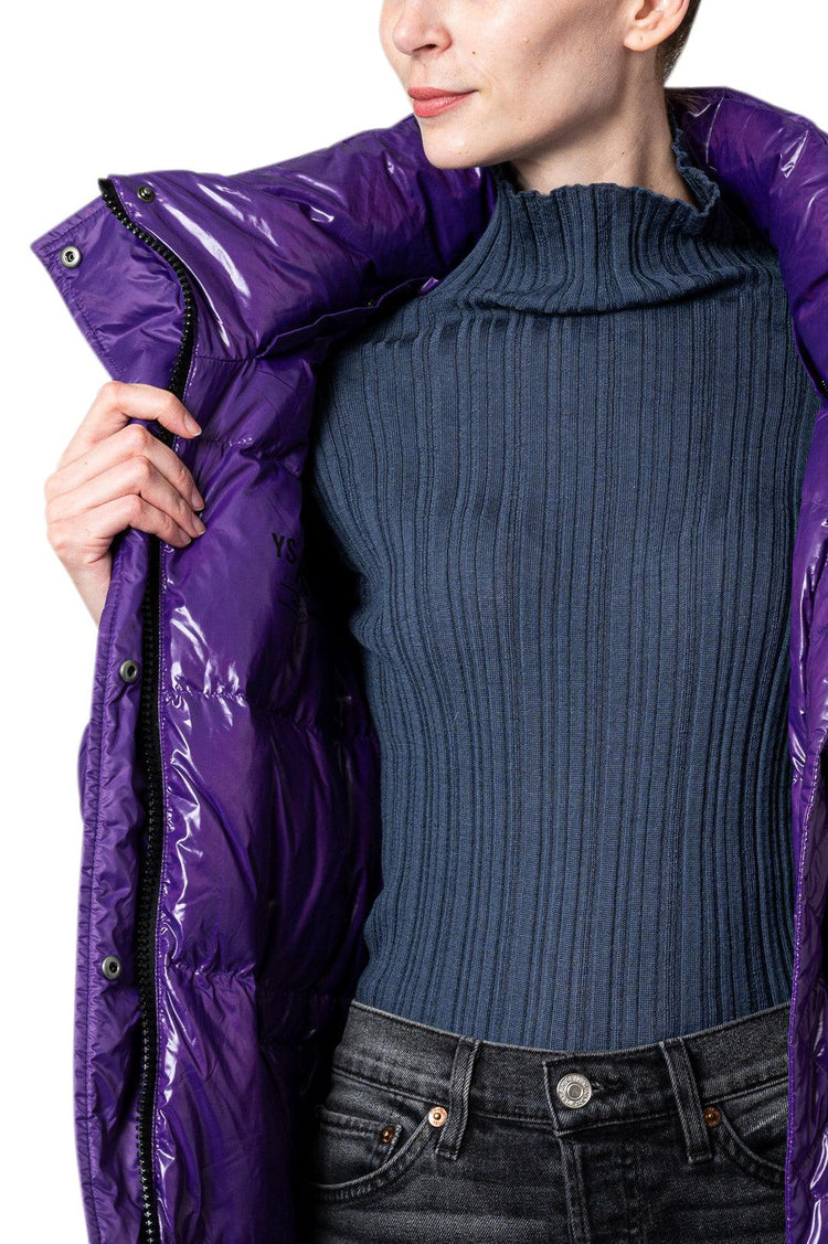 Yves Salomon Army-Drawstring Reversible Down Jacket-dgallerystore