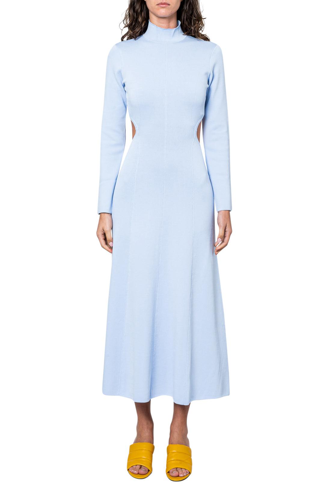 Aje - Flared long dress with cut-out detail - 22SS5474 "D___GALLERY" Aje - Flared long dress with cut-out detail - 22SS5474 "D___GALLERY"