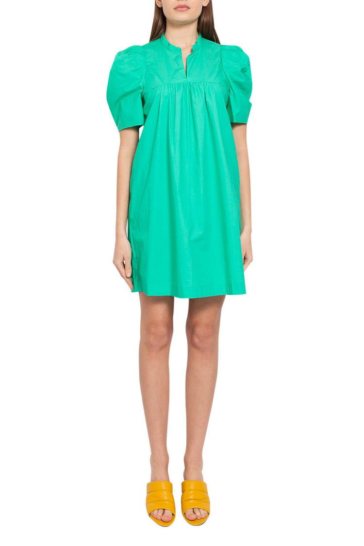 Baum Und Pferdgarten-Floral pattern flared mini-dress-dgallerystore
