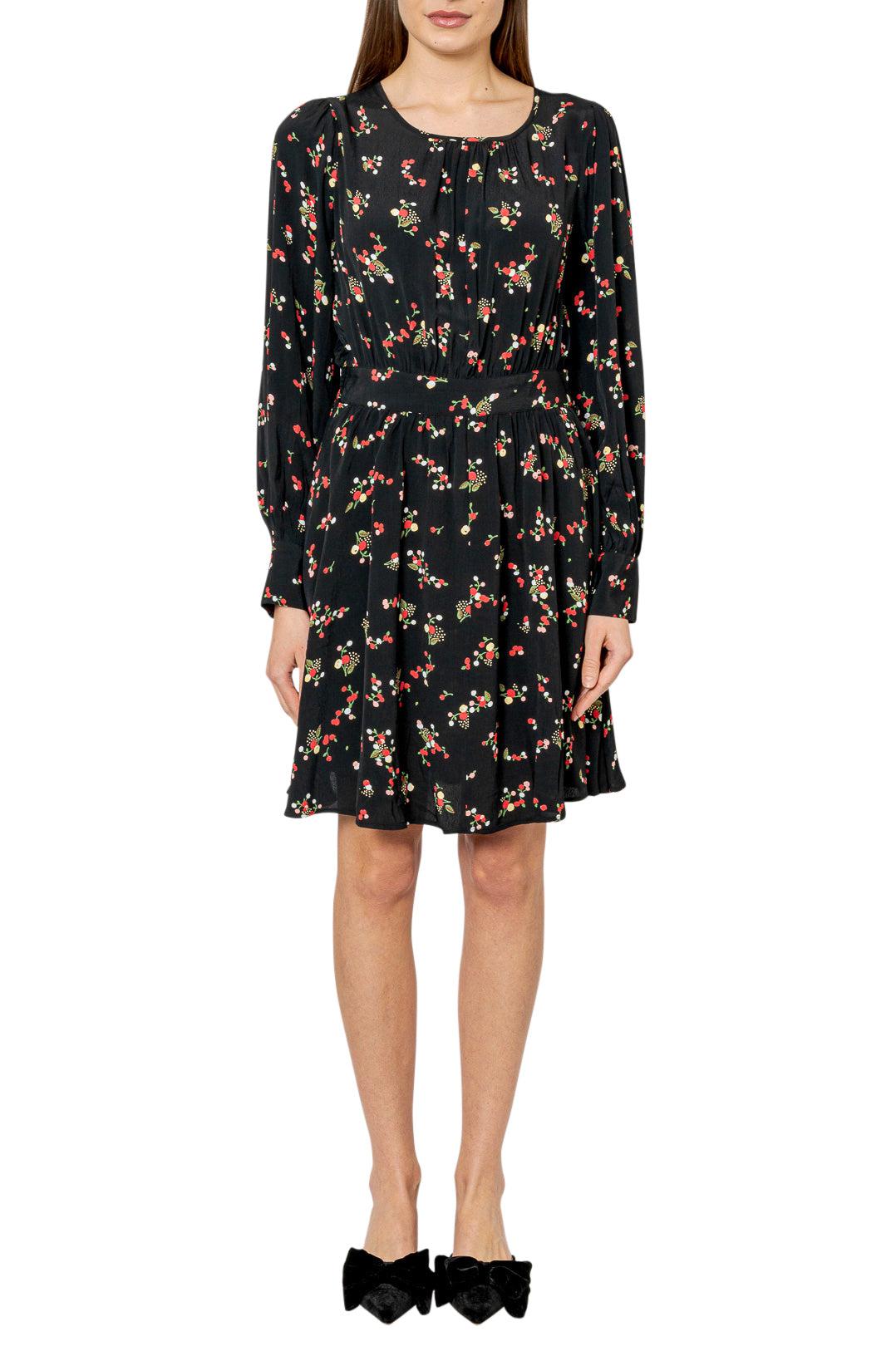 Floral pattern mini-dress Floral pattern mini-dress