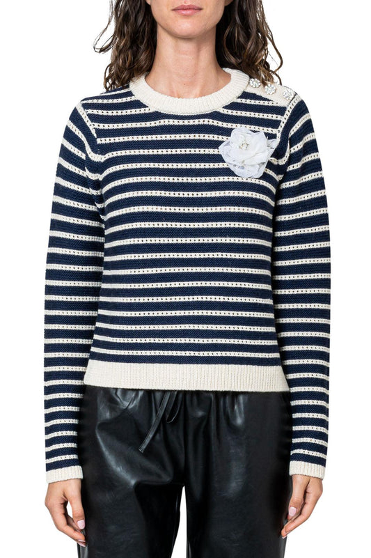 Custommade-Striped wool sweater-dgallerystore