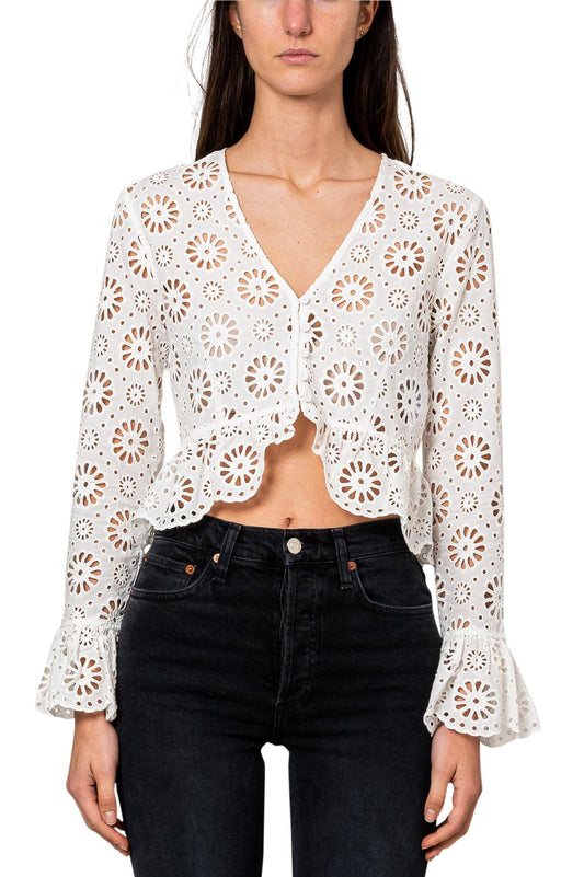 Designers Remix-BRODERIE TOP-dgallerystore