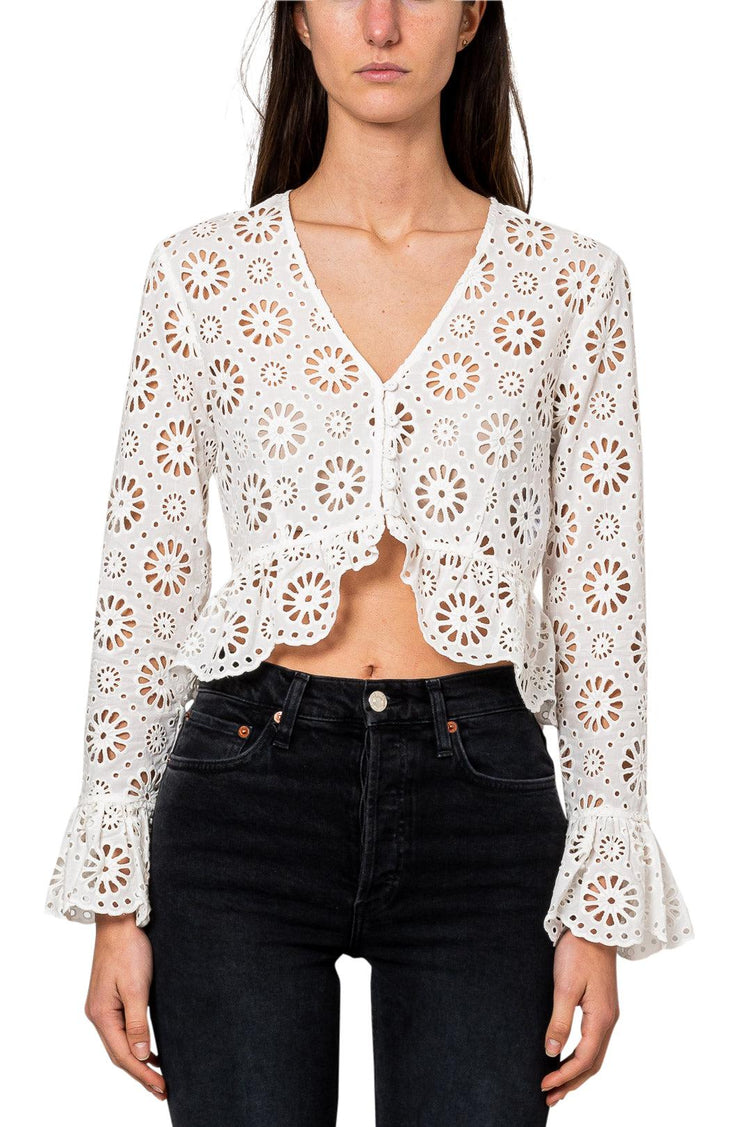 Designers Remix-BRODERIE TOP-dgallerystore