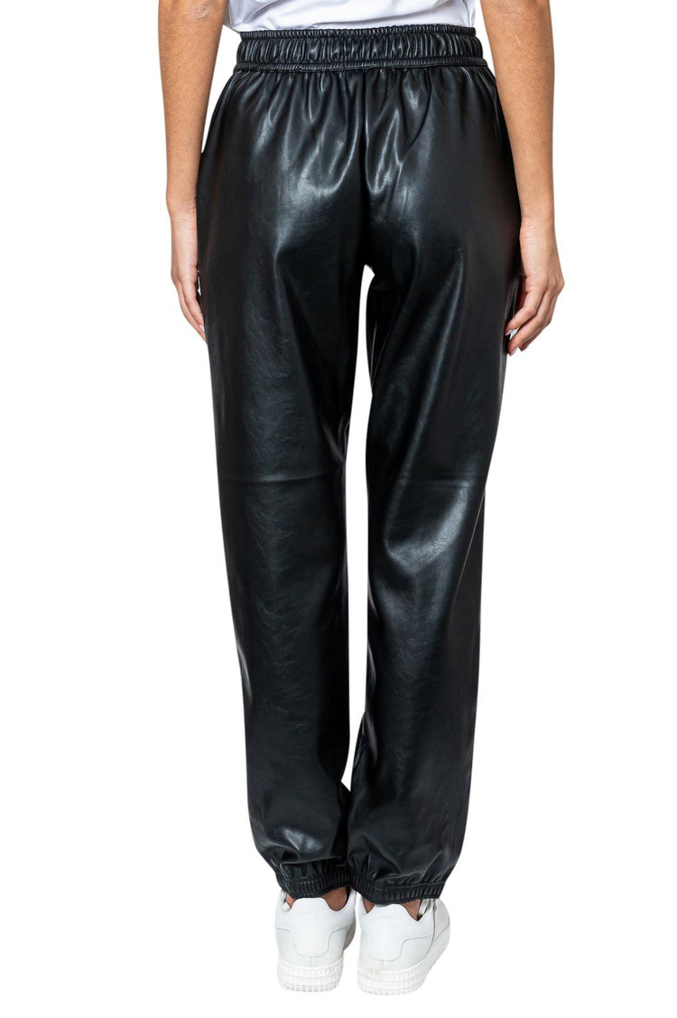Designers Remix-Eco-leather track pants-dgallerystore