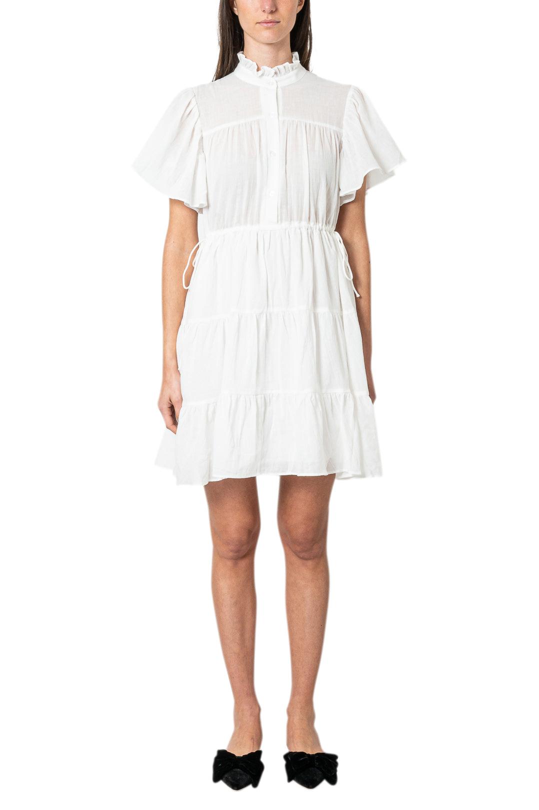 Designers Remix - Ruffled midi dress - 19017  "D___GALLERY"