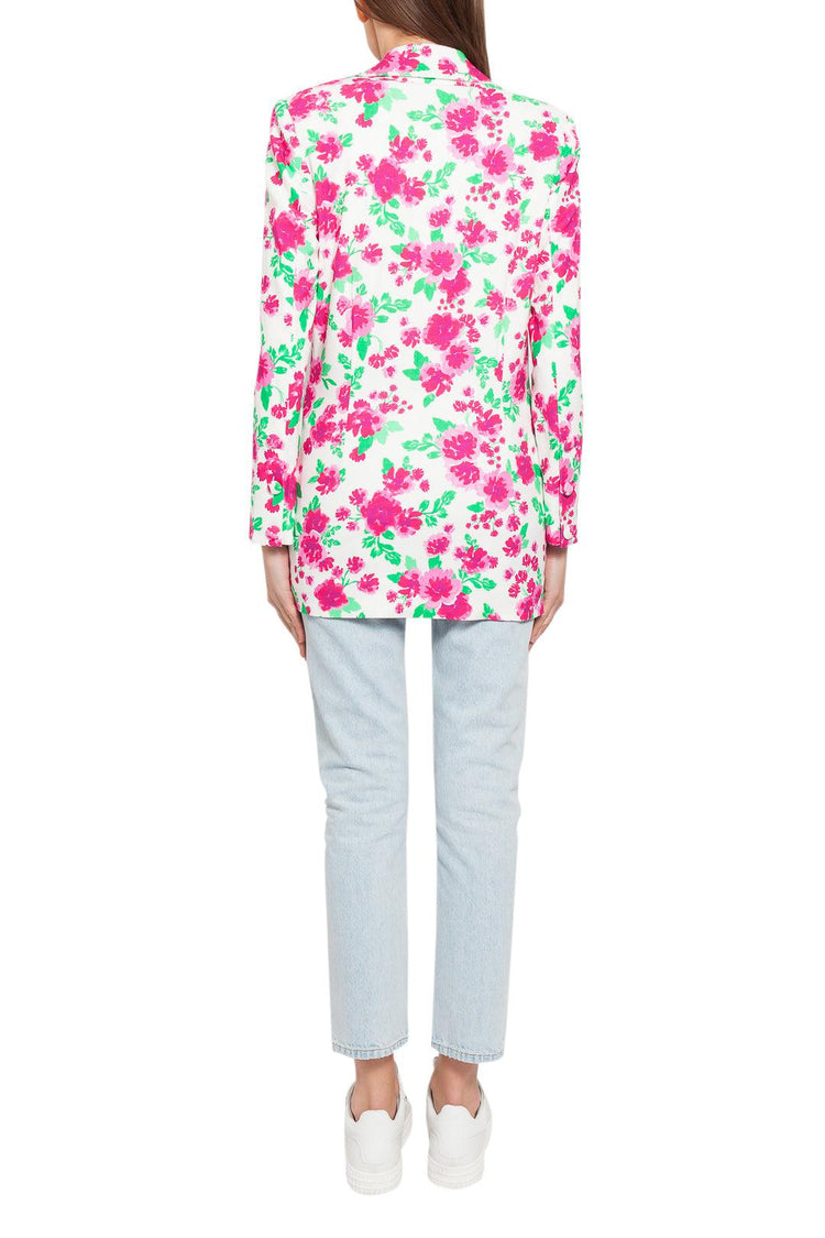 For Love And Lemons-Floral pattern blazer jacket-dgallerystore