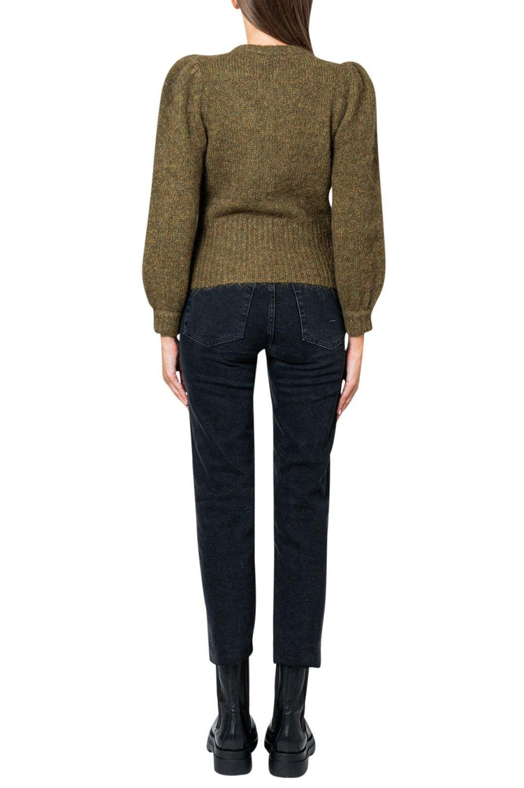 Gestuz-Knit wool sweater top-dgallerystore
