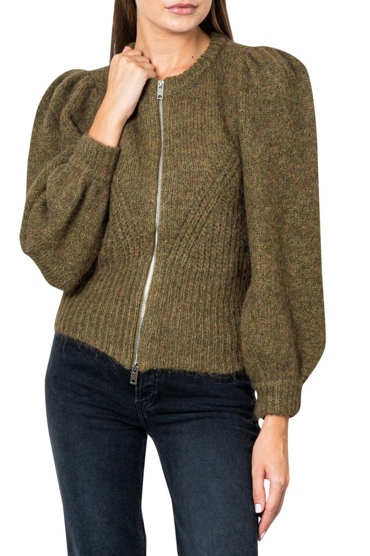 Gestuz-Knit wool sweater top-dgallerystore