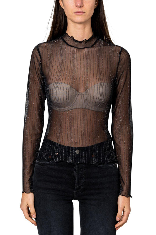 Gestuz-Sheer top-dgallerystore