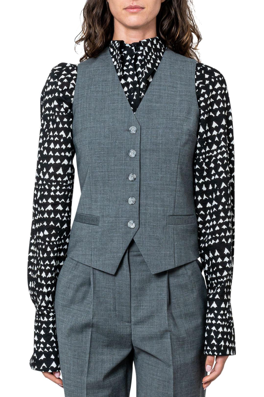 Lebrand-Kiruna wool vest-dgallerystore