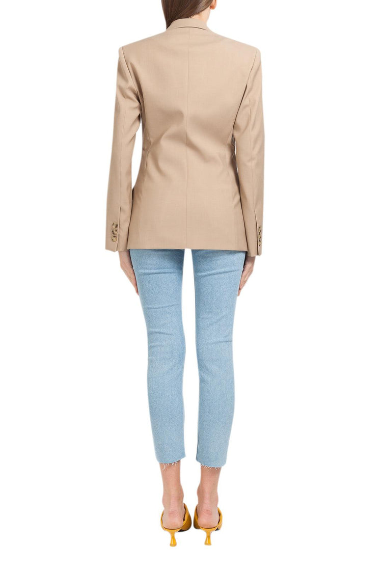 Lebrand-Virgin wool tailored blazer jacket-dgallerystore