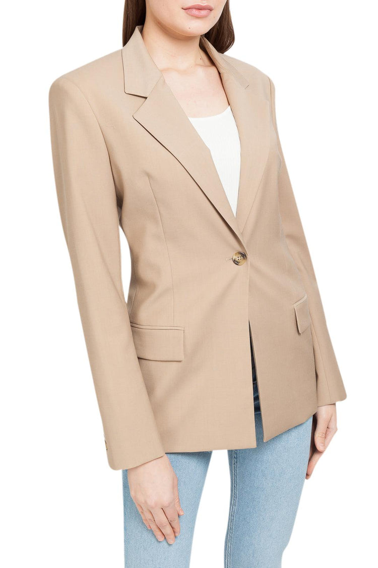 Lebrand-Virgin wool tailored blazer jacket-dgallerystore